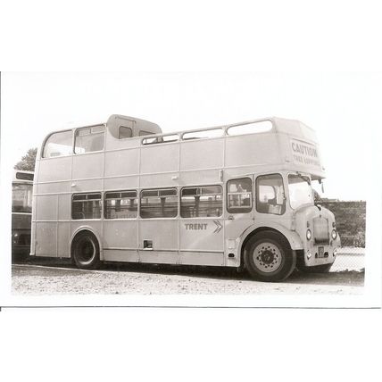 Black & White Photo of Trent Motor Traction Co. Ltd. - 518 JRA ex. Midland Genl.