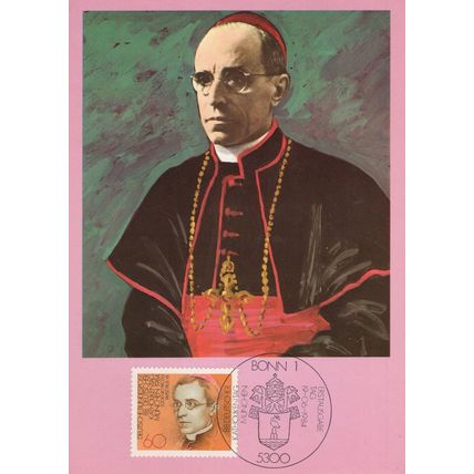 88th German Catholic Day Priest 1984 First Day Cover Postcard