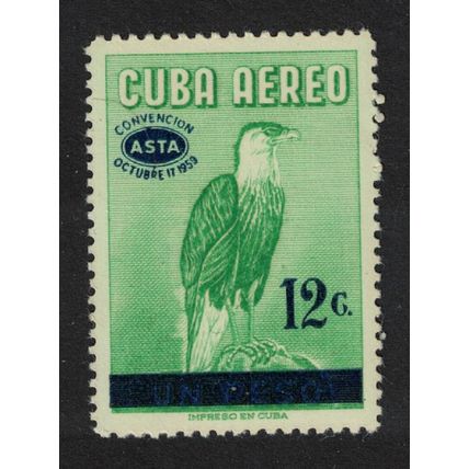 Caribic Common Caracara Bird ovpt 12c 1959 MNH SG#910