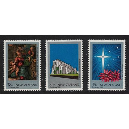 New Zealand Christmas 3v 1983 MNH SG#1324-1326
