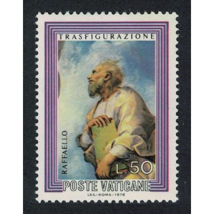 Vatican Details of Raphael's 'Transfiguration' 50L 1976 MNH SG#661