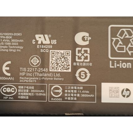 Genuine HP Probook 430 440 455 450 G9 (G8 too) Battery 3600mAh RH03XL M75599-005