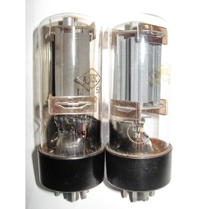Vintage Soviet FOTON 6P3S, 6L6, 6L6GT Output Tetrode Vacuum Tube USSR 1953 USED