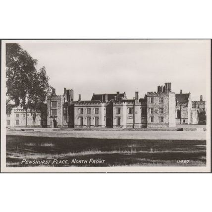 North Front, Penshurst Place, Kent, c.1950 - RA Series RP Postcard