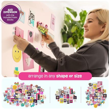 Wall Collage Kit for Teen & Tween Girls - Arts Craft Gift Ideas for Age 11, 12,1