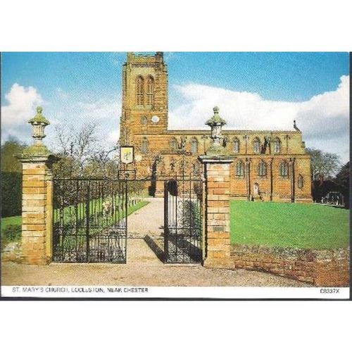 Eccleston, Cheshire nr Chester - St. Mary's Church - Judges postcard c.1980s