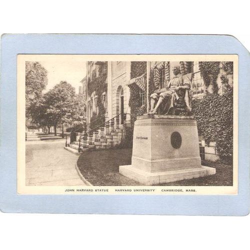 MA Cambridge John Howard Founder Of Harvard University ma_box1~426