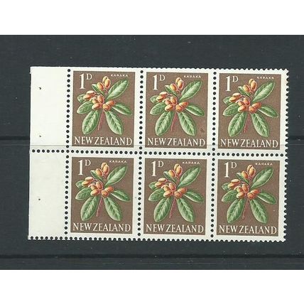 new zealand stamps sg782 sg 782 constant flaw booklet page c