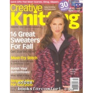 Creative Knitting Vol 28 No 5 September 2006
