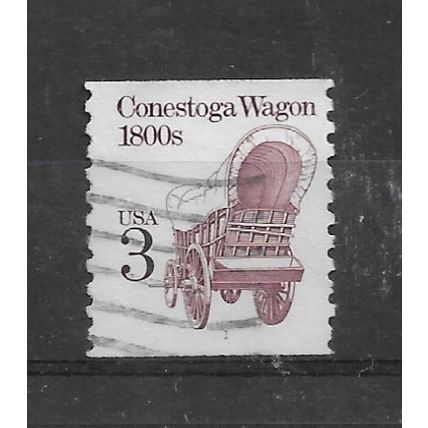 UnitedStates.SG2152 3c Conestoga Wagon,1800's.Fine Used.Feb23