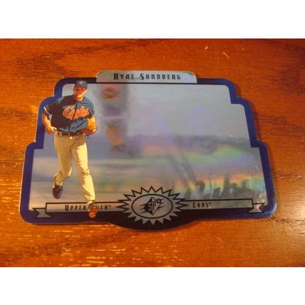 1996 Upper Deck SPx, 3-Cards, 2-HOF, McGWIRE/SANDBERG/PIAZZA