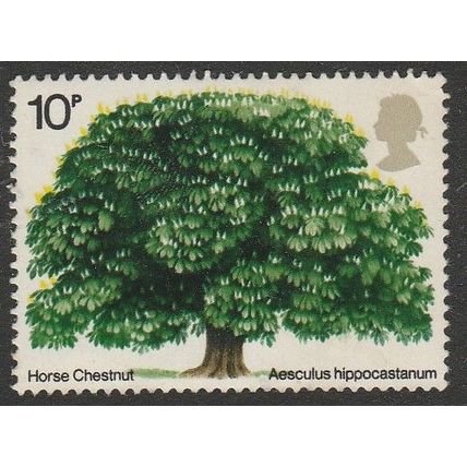 GB Elizabeth ll 1974 10p Horse Chestnut SG 949 U/M/Mint
