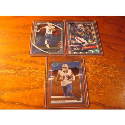 2020, Panini, 3-Cards Rc's, GABRIEL DAVIS, Bills
