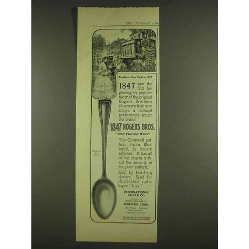 1913 1847 Rogers Bros. Cromwell Tea Spoon Ad