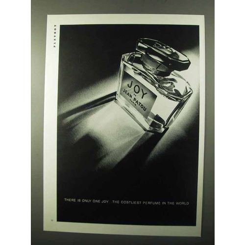 1971 Joy De Jean Patou Perfume Ad - Only One Joy