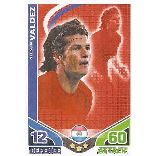 Match Attax - World Cup 2010: Paraguay - Forward, Valdez