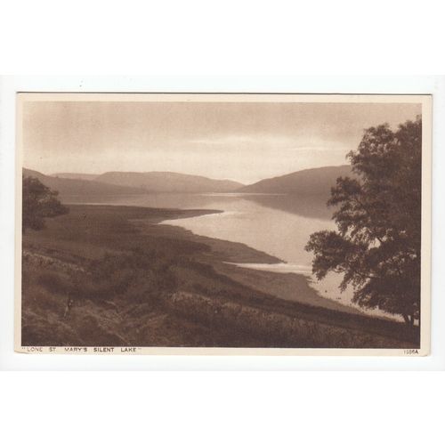 Lone St Mary's Silent Lake Postcard 1586a