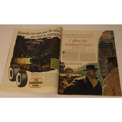 Saturday Evening Post February 11,1950 A new Tugboat Annie Story