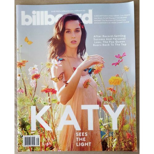 Billboard Magazine October 5, 2013 - Katy Sees the Light: Katy Perry Cover