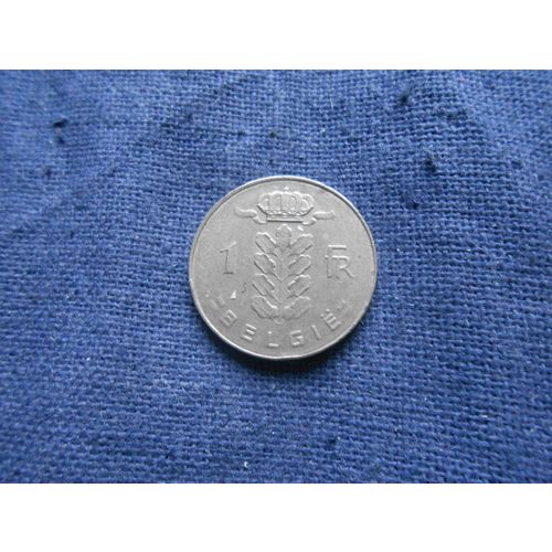 1977 BELGIUM 1 FRANC COIN. ( Belgie )