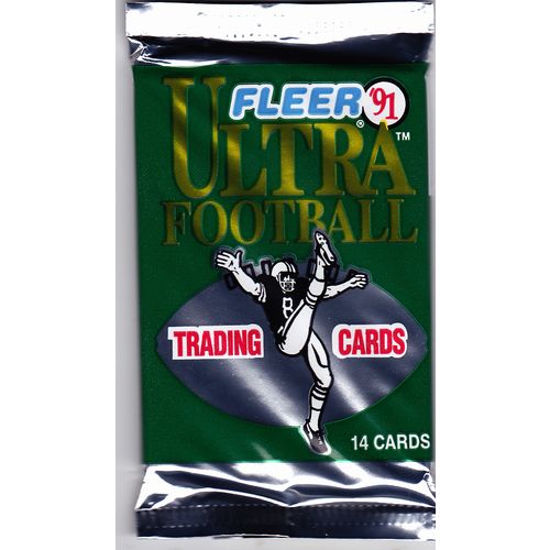 Fleer Ultra 1991 Football Cards Factory Sealed Pack