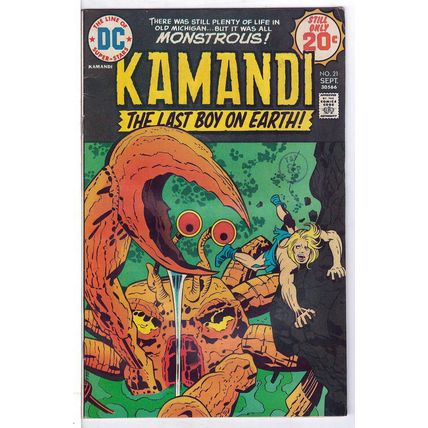Kamandi (Vol 1) The Last Boy on Earth # 021 VFN RS003 BRONZE AGE COMICS