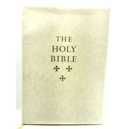 THE HOLY BIBLE KJV Family Bible 1999 Viking Pennyroyal Caxton Bible (G13)