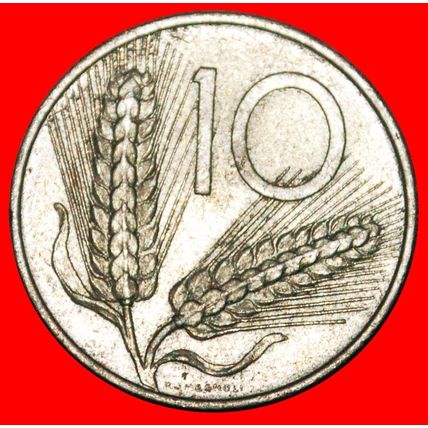 PLOUGH (1951-2001): ITALY ★ 10 LIRAS 1953R!!! LOW START★NO RESERVE