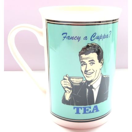 Fancy A Cuppa Mug & Coaster Set 10.5 CM - 0018CM
