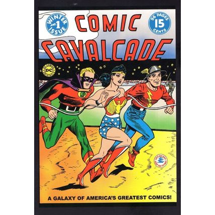 Wonder Woman Comic Book Cavalcade Winter Issue One 1 Postcard