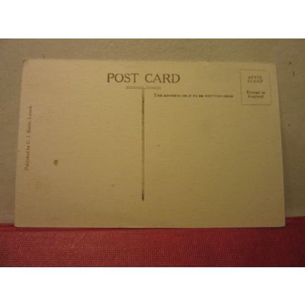 S.W. FRONT, LACOCK ABBEY, WILTSHIRE.vintage unused postcard C J Butler #