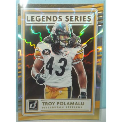 2020 Panini Donruss TROY POLAMALU (Steelers) Legends Series #LS-TP