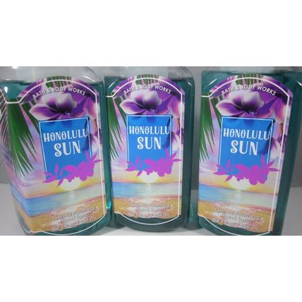 3 bottles Bath & Body Works Gentle Foaming Hand Soap Honolulu Sun