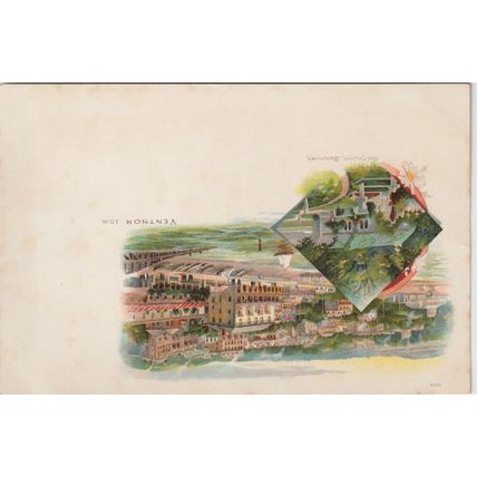 Old Church Bonchurch & Ventnor Isle Of Wight Undivided Back Postcard (QIOW0107)