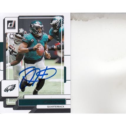 JALEN HURTS 2022 AUTOGRAPHED PHILADELPHIA EAGLES ALL-PRO PLAYOFF QUARTERBACK