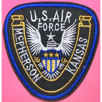 Police Dept, US Air Force, McPherson, KS. PP08.