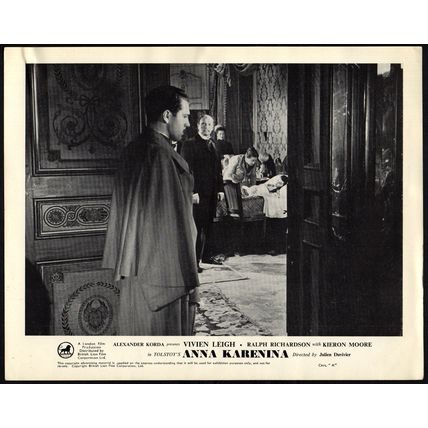 ANNA KARENINA 1948 Vivien Leigh, Ralph Richardson, Kieron Moore 10x8 LOBBY SET