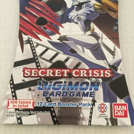 NEW Digimon Secret Crisis Booster