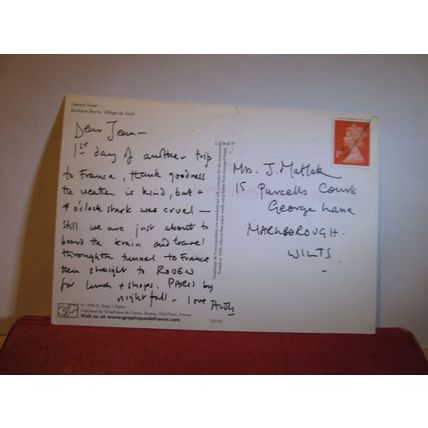 VILLAGE DE SAULT, FRANCE used postcard 2002 pm =