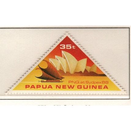 Papua New Guinea ASC 570 1988 Sydpex 88 Mint Never Hinged