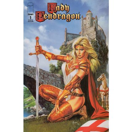VARIANT - LADY PENDRAGON NO. 1 (1998) JUSKO COVER