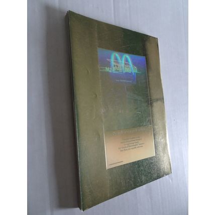 National Geographic Magazine Dec 1988 Holographic Earth Cover McDonalds Back Ad