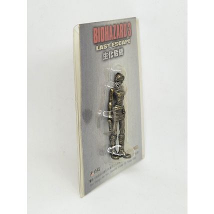 BIOHAZARD 3 Jill Valentine Metal Mini Figure (BRONZE) - HK Comic Resident Evil