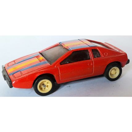 MODEL CAR - BLUE and YELLOW STRIPES - 1:63