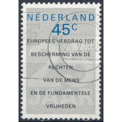 Human Rights Treaty - Netherlands 1978 - F H - MiNr 1119