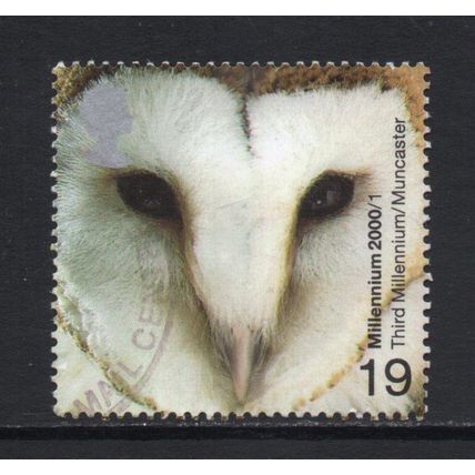 Elizabeth II - 2000 - 19p Barn Owl (sg2125) Used