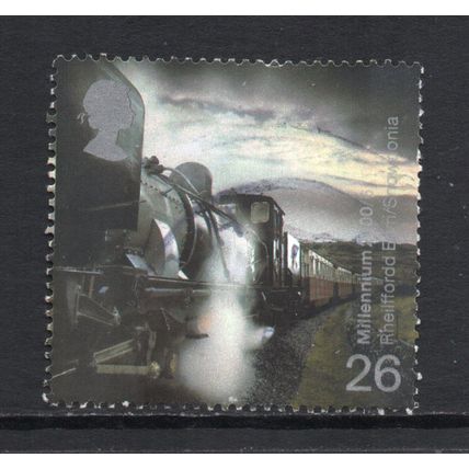 Elizabeth II - 2000 - 26p Welsh Highland Railway (sg2130) Used