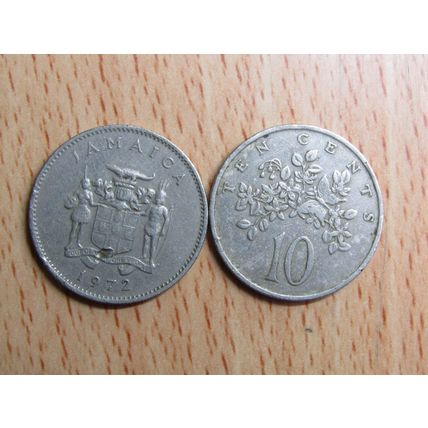 Jamaica 1972 10 Cents Coin