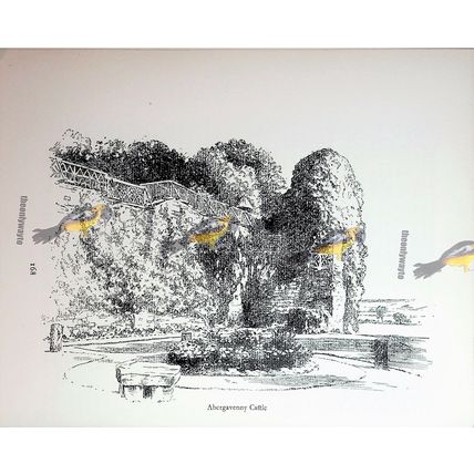 Abergavenny Castle, Book Illustration (Print), 1926