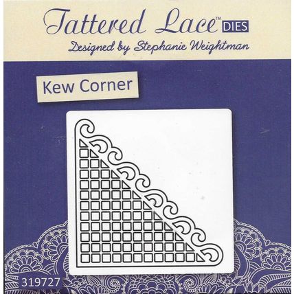 Tattered Lace. Kew Corner Die. Die Cutting Cardmaking Scrapbooking Crafts